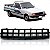 Grade do radiador chevy 500 chevrolet de 1990 a 1995 preta - Imagem 1