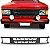 Grade do radiador d20 chevrolet de 1985 a 1992 cinza adaptador de 1993 a 1996 em ferro - Imagem 1