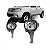 Farol auxiliar hilux toyota de 2005 a 2008 lado direito picape - Imagem 1