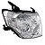 Farol pajero full mitsubishi de 2008 a 2021 lado direito elétrico sem motor sem entrada para xenon - Imagem 2
