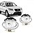 Farol auxiliar santa fe hyundai de 2006 a 2010 lado direito - Imagem 1