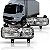 Farol atego 1315 1318 1518 1718 mercedes benz lado direito com auxiliar raiado - Imagem 1