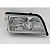 Farol c220 mercedes benz de 1994 a 1996 lado esquerdo foco duplo com milha - Imagem 2
