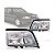 Farol c220 mercedes benz de 1994 a 1996 lado esquerdo foco duplo com milha - Imagem 1