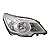 Farol agile chevrolet de 2009 a 2014 e montana chevrolet de 2011 a 2021 lado direito cromado - Imagem 2