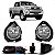 Kit farol auxiliar hilux toyota de 2009 a 2011 picape - Imagem 1
