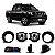 Kit farol auxiliar frontier nissan de 2008 a 2013 - Imagem 1