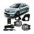 Kit farol auxiliar corolla toyota de 2012 a 2013 com grade e aro preto - Imagem 1