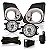 Kit farol auxiliar corolla toyota de 2012 a 2013 com grade e aro preto - Imagem 2