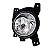 Farol santa fe hyundai de 2010 a 2013 lado esquerdo auxiliar - Imagem 2