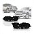 Para barro f250 e f350 ford de 1999 a 2019 lado esquerdo - Imagem 1