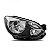 Farol up volkswagen de 2014 a 2016 lado direito com friso preto regulagem manual e elétrica - Imagem 2