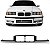 Painel da grade série 3 bmw de 1992 a 1996 sedã e cupê sem furo para limpador - Imagem 1