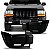 Ponteira do para choque cherokee sport jeep de 1997 a 2002 dianteira lado esquerdo - Imagem 1