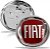 Emblema de grade palio lock fiat de 2009 a 2012 e doblò fiat e idea fiat e linea fiat e stilo fiat - Imagem 2