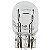 Lâmpada branca W21 5W 2 polos super modelo W21 - Imagem 1