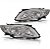 Farol corolla toyota de 2009 a 2011 lado esquerdo cromado manual e elétrico - Imagem 2