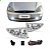 Kit farol auxiliar focus ford de 1998 a 2003 hatch e sedan com botão universal - Imagem 2