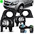 Kit farol auxiliar agile chevrolet de 2009 a 2014 com grade - Imagem 1