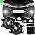 Kit farol auxiliar city honda de 2014 a 2017 com grade e aro cromado - Imagem 1