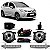 Kit de farol auxiliar c3 citroën de 2013 a 2020 com luz diurna - Imagem 1
