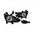 Kit de farol auxiliar hb20 e hb20s hyundai de 2012 a 2015 com grade e botão universal - Imagem 3