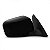 Retrovisor externo triton mitsubishi de 2007 a 2016 lado direito preto elétrico sem pisca texturizado - Imagem 2