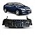 Painel city honda de 2014 a 2021 traseiro verde escuro - Imagem 1