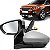Retrovisor 3008 peugeot de 2017 a 2020 lado esquerdo externo elétrico retrátil com aquecimento inclinação pisca e luz de cortesia - Imagem 1