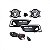 Kit farol auxiliar civic honda de 2020 a 2021 - Imagem 2