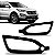 Moldura inferior para choque para farol auxiliar santa fe hyundai de 2014 a 2016 lado esquerdo - Imagem 1