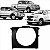 Defletor do radiador hilux toyota de 2005 a 2015 picape diesel - Imagem 1