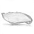 Lente de farol corolla toyota de 2012 a 2013 lado direito - Imagem 2