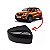 Capa de retrovisor kwid renault de 2017 a 2025 lado esquerdo preta externo - Imagem 1