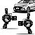 Farol hb20 hyundai de 2020 a 2022 lado esquerdo auxiliar - Imagem 1