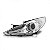 Farol sonata hyundai de 2011 a 2014 lado esquerdo elétrico sem xenon - Imagem 2