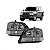 Farol s10 e blazer chevrolet de 2001 a 2011 lado direito cinza - Imagem 1