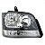 Farol s10 e blazer chevrolet de 2001 a 2011 lado direito cinza - Imagem 2