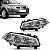 Farol megane renault de 2006 a 2013 lado esquerdo manual e elétrico - Imagem 1