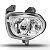 Farol auxiliar fiesta ford de 2003 a 2007 lado direito - Imagem 2