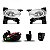 Kit de farol auxiliar city honda de 2009 a 2011 com aro cromado - Imagem 2