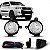 Kit de farol auxiliar hilux toyota de 2012 a 2015 picape - Imagem 1