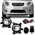 Kit de farol auxiliar picanto kia de 2005 a 2008 completo - Imagem 1