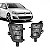 Farol auxiliar golf volkswagen de 2014 a 2017 lado direito GTI com LED - Imagem 1