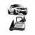 Retrovisor externo ranger ford de 2010 a 2012 lado esquerdo cromado manual - Imagem 1