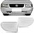 Lente de farol auxiliar santana volkswagen de 1999 a 2006 lado esquerdo - Imagem 1