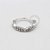 ARA60 Argola Conch Infinito Torção 11mm Banho Ródio - Imagem 1