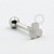 PB103 Microbell Naipe Paus Chapa Aço 316L - Imagem 1