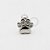 MBA31 Microbell Patinha Pedra Zirconia  Banho Rodio - Imagem 1