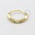 AR57 Argola Conch  Infinito 11mm Torção Banho Ouro - Imagem 1